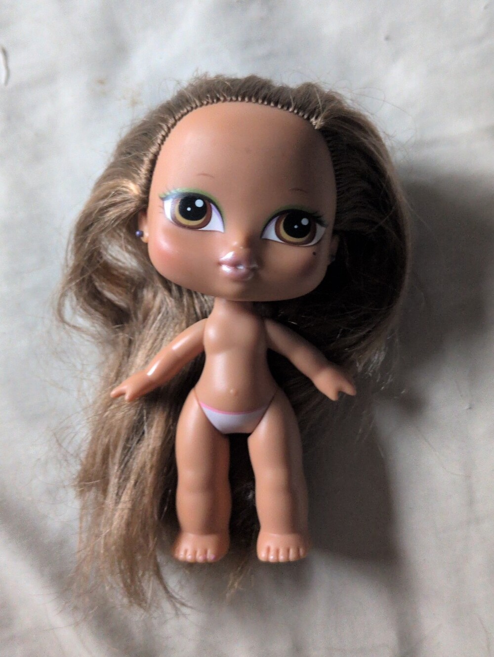 Bratz Babyz Yasmin Nude Doll Y2K MGA Vintage Toy Brushable Hair
